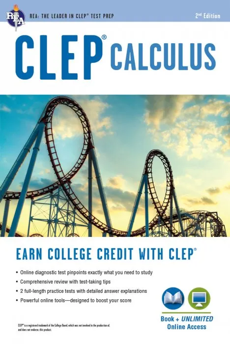 CLEP® Calculus Book (CLEP Test Preparation) Second Edition
