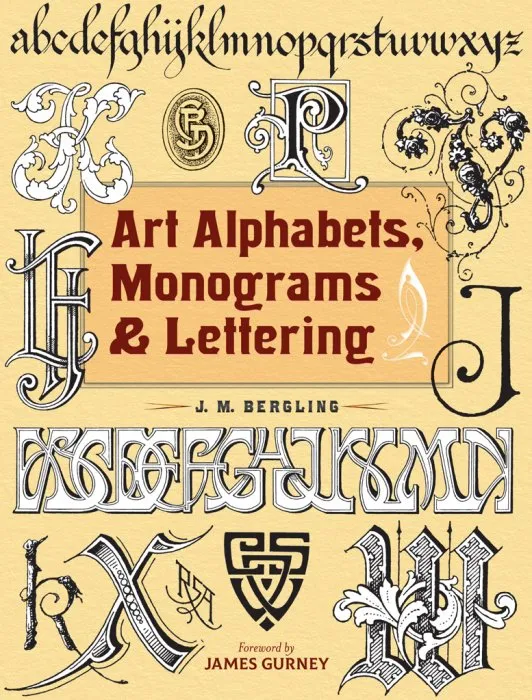 Art Alphabets, Monograms, and Lettering (Dover Art Instruction)