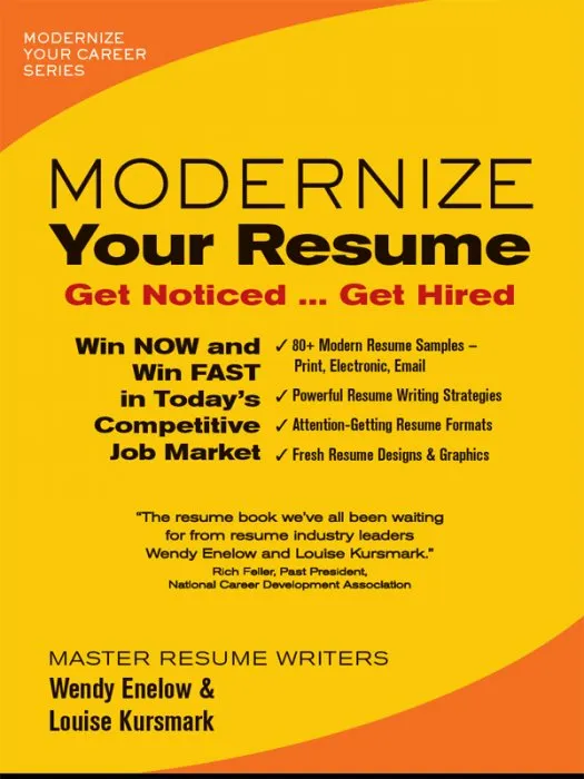 Modernize Your Resume (Modernize Your Career)