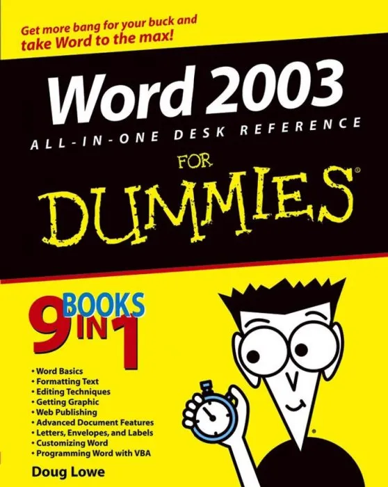 Word 2003 All-in-One Desk Reference For Dummies (Dummies)