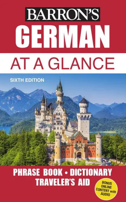 German At a Glance: Foreign Language Phrasebook & Dictionary (At a Glance), 6th Edition