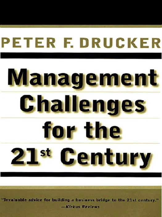 Management Challenges for the 21st Century