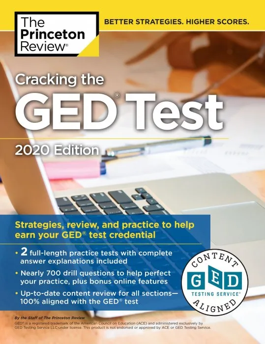 Cracking the GED Test with 2 Practice Tests, 2020 Edition: Strategies, Review, and Practice to Help Earn Your GED Test Credential (College Test Preparation)