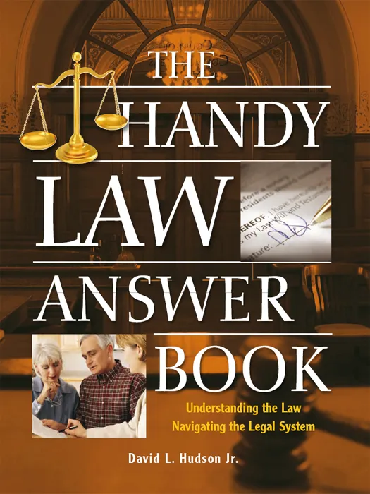 The Handy Law Answer Book (The Handy Answer Book)