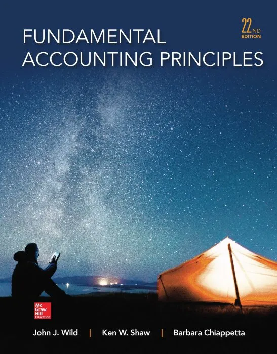 Fundamental Accounting Principles, 22nd Edition
