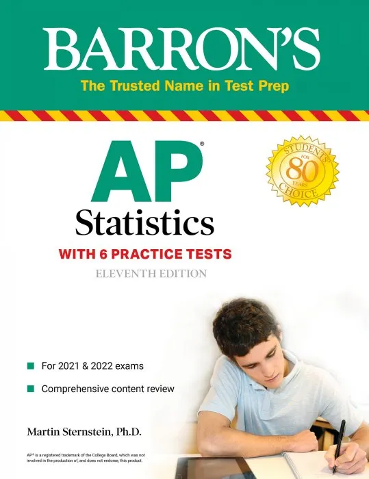 AP Statistics with 6 Practice Tests, 11th Edition
