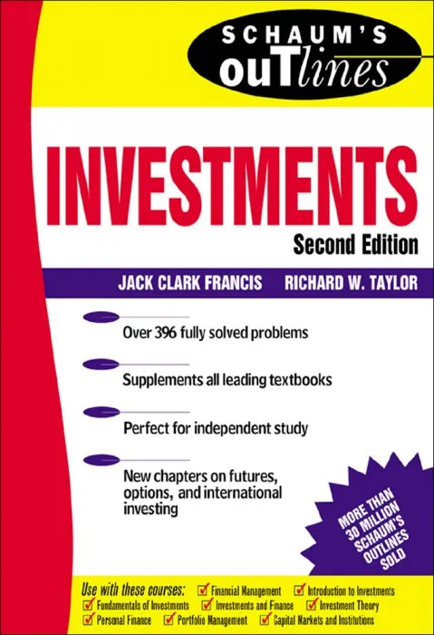 Schaum's Outline of Investments (Schaum's Outline), 2nd Edition