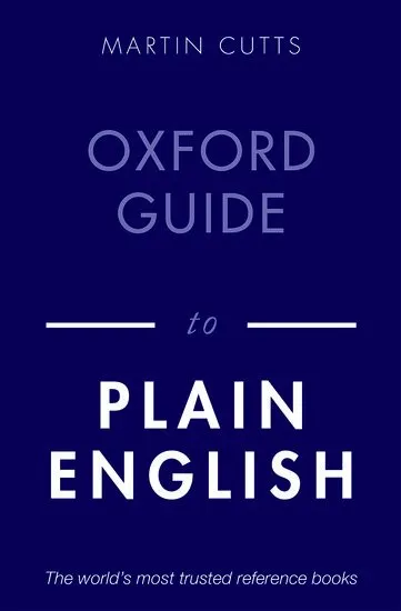 Oxford Guide to Plain English, 5th Edition