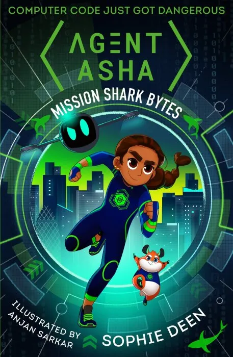 Agent Asha: Mission Shark Bytes (Agent Asha, Book 1)