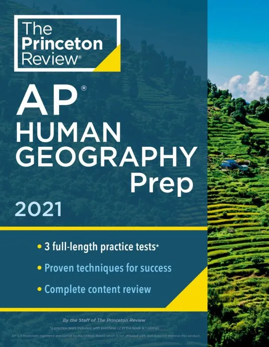 Princeton Review AP Human Geography Prep, 2021 (College Test Preparation)