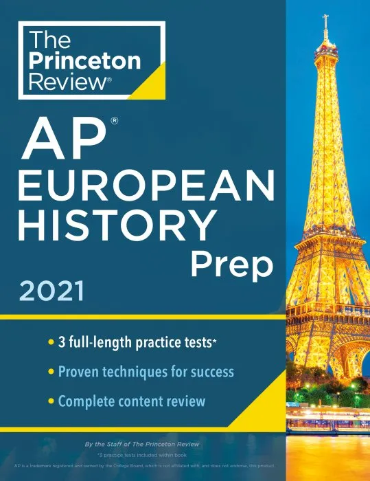 Princeton Review AP European History Prep, 2021 (College Test Preparation)