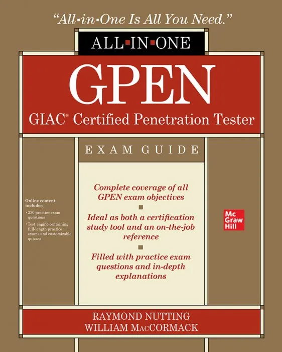 GPEN GIAC Certified Penetration Tester All-in-One Exam Guide