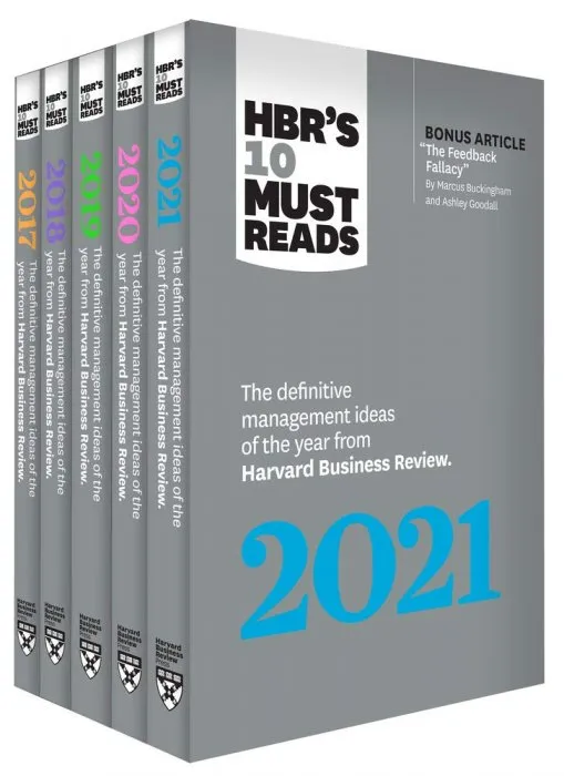 5 Years of Must Reads from HBR: 2021 Edition (5 Books) (HBR's 10 Must Reads)