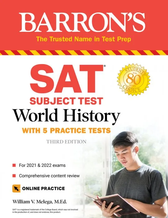 SAT Subject Test World History: with 5 practice tests, 3rd Edition