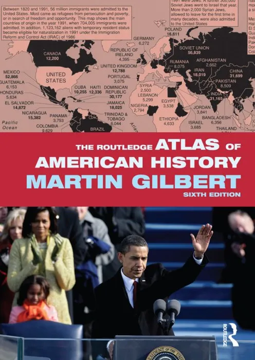The Routledge Atlas of American History (Routledge Historical Atlases), 6th Edition