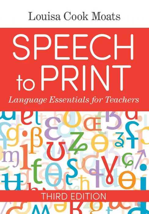 Speech to Print: Language Essentials for Teachers, 3rd Edition