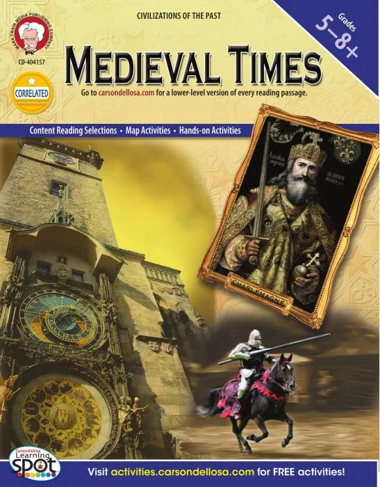 Medieval Times, Grades 5 - 8+ (World History)