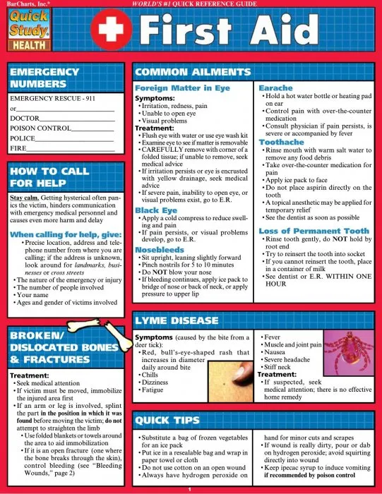 First Aid (Quick Study Health)