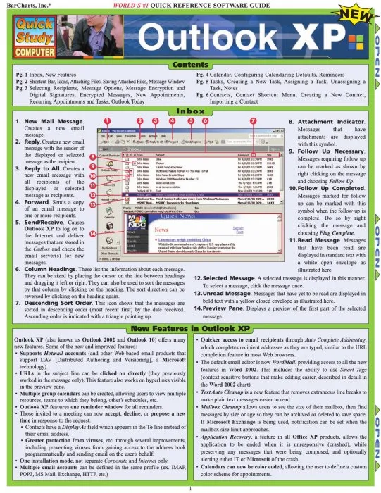 Outlook XP (Quick Study Computer)