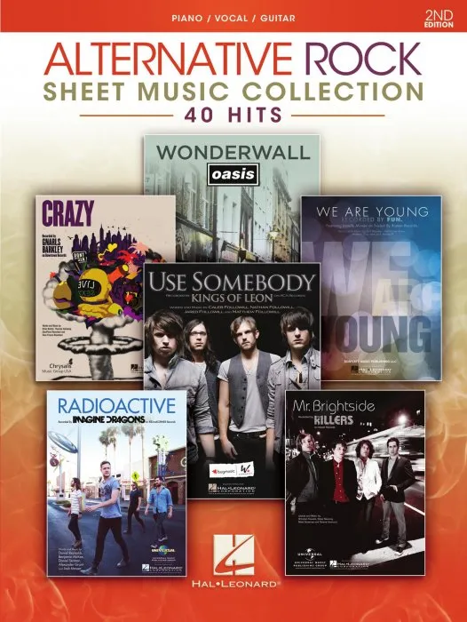 Alternative Rock Sheet Music Collection, 2nd Edition