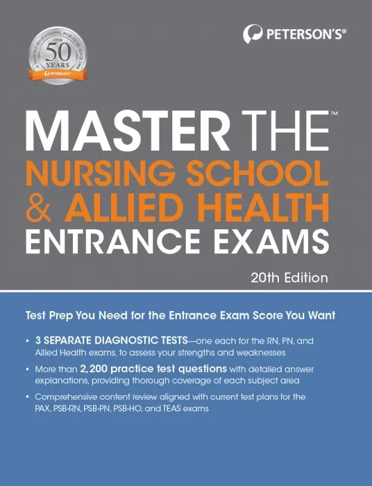 Master the Nursing School & Allied Health Entrance Exams, 20th Edition
