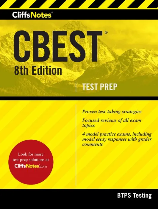 CliffsNotes CBEST, 8th Edition