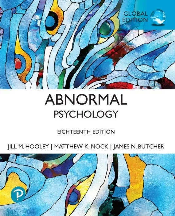 Abnormal Psychology, Global Edition, 18th Edition