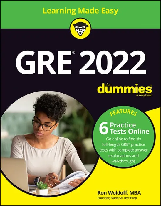 GRE 2022 For Dummies with Online Practice, 10th Edition
