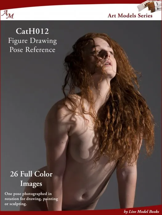 Art Models Cath012: Figure Drawing Pose Reference (Art Models Poses)