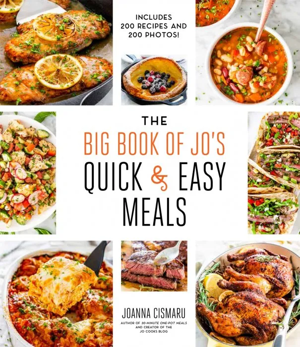 The Big Book of Jo's Quick and Easy Meals: Includes 200 Recipes and 200 photos!