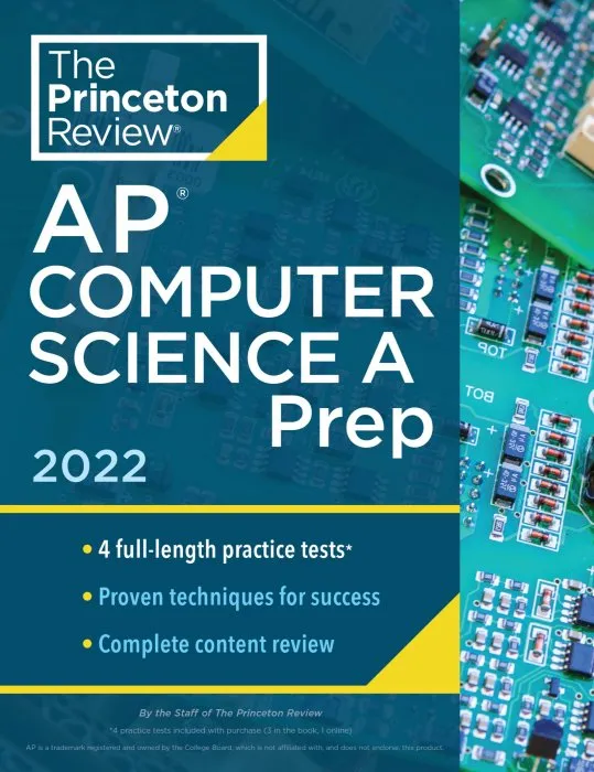Princeton Review AP Computer Science a Prep, 2022 (College Test Preparation)