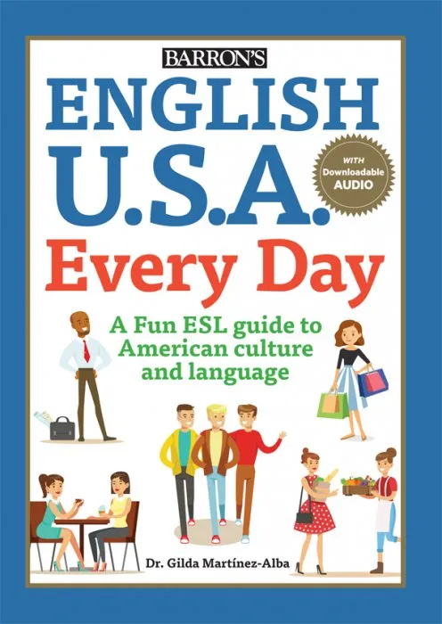 English U.S.A. Every Day With Audio (Barron's Foreign Language Guides)