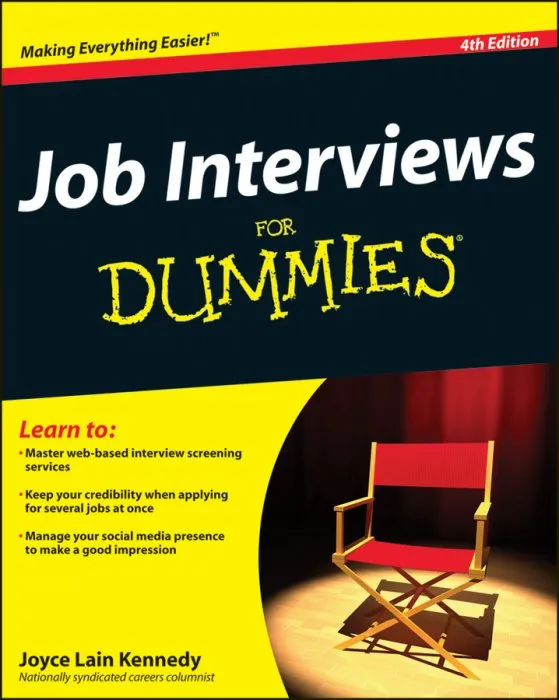 Job Interviews For Dummies (Dummies), 4th Edition