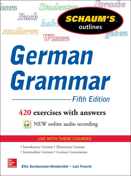 Schaum's Outline of German Grammar, 5th Edition