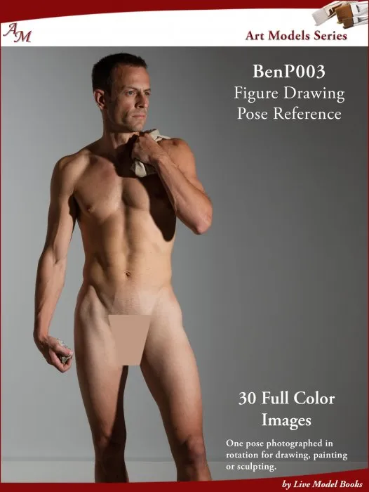 Art Models BenP003: Figure Drawing Pose Reference (Art Models Poses)