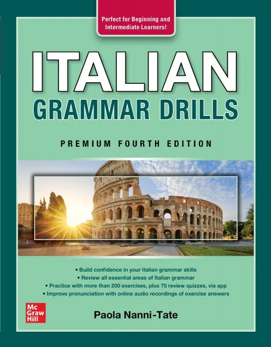 Italian Grammar Drills, Premium 4th Edition