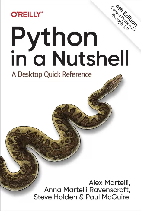 Python in a Nutshell: A Desktop Quick Reference&#44; 4th Edition
