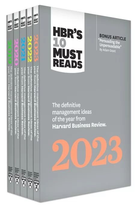 5 Years of Must Reads from HBR: 5 Books (HBR's 10 Must Reads)&#44; 2023th Edition