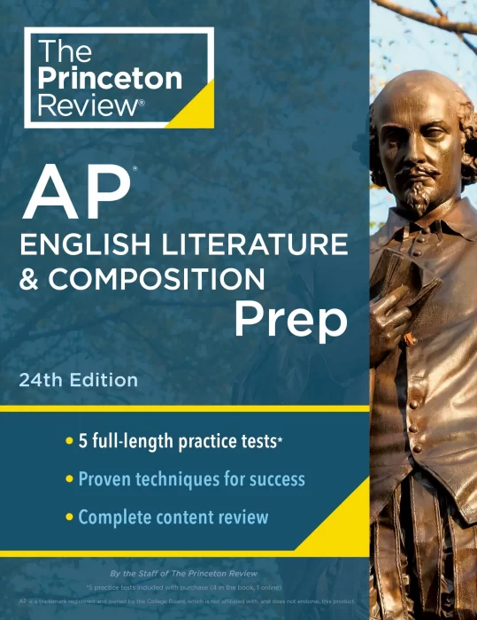 Princeton Review AP English Literature & Composition Prep (College Test Preparation)&#44; 24th Edition