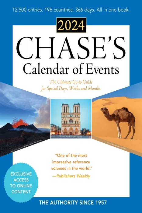 Chase's Calendar of Events 2024: The Ultimate Go-to Guide for Special Days&#44; Weeks and Months&#44; 67th Edition