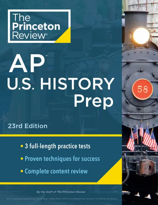 Princeton Review AP U.S. History Prep (College Test Preparation)&#44; 23rd Edition