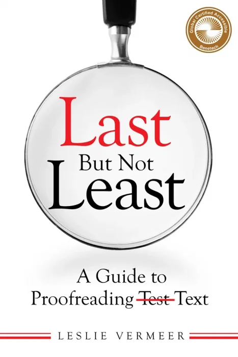 Last But Not Least: A Guide to Proofreading Text