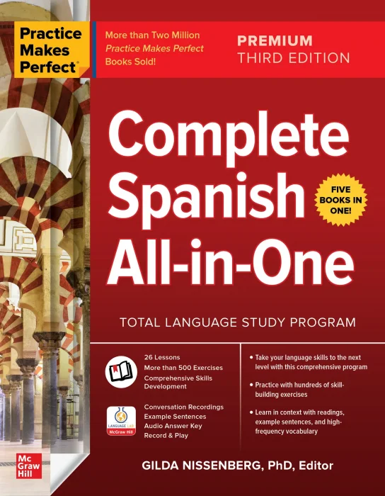 Complete Spanish All-In-One (Practice Makes Perfect)&#44; 3rd Premium Edition
