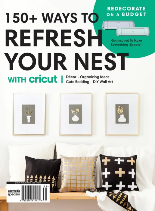 Refresh Your Nest with Cricut