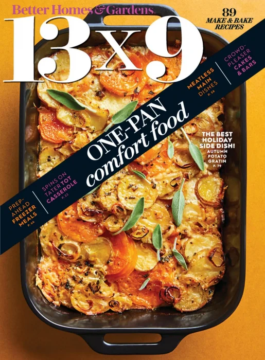 Better Homes and Gardens 13x9: One-Pan Comfort Food
