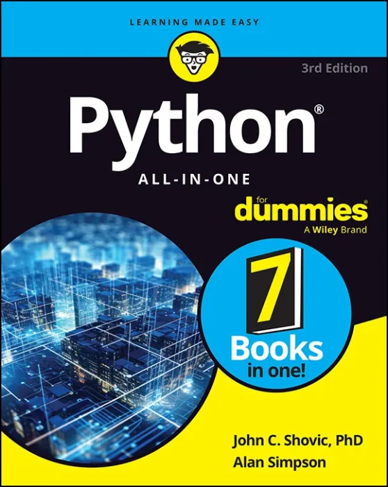 Python All-in-One For Dummies&#44; 3rd Edition