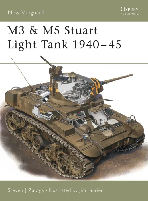 M3 & M5 Stuart Light Tank 1940-45 (New Vanguard #33)