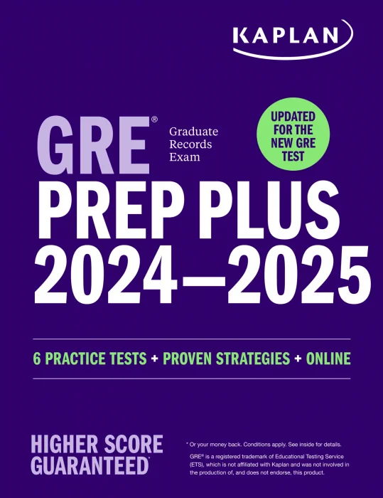 GRE Prep Plus 2024-2025: Updated for the New GRE