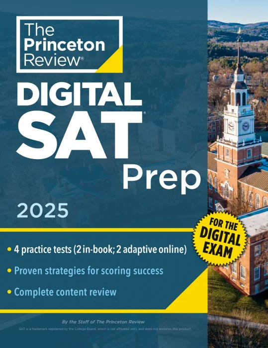 Princeton Review Digital SAT Prep&#44; 2025 (College Test Preparation)