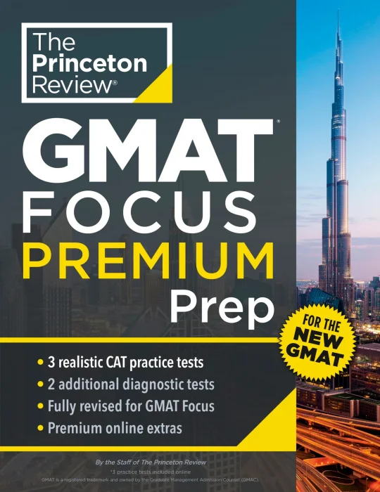 Princeton Review GMAT Focus Premium Prep&#44; 35th Edition